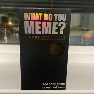 Never Used What Do You Meme Card Game